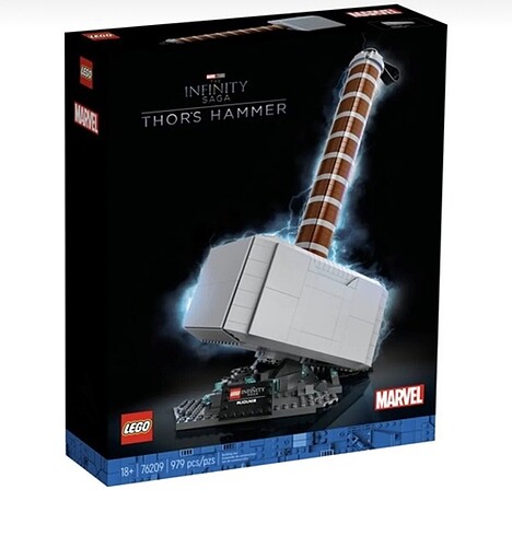 Lego thor hammer 76209