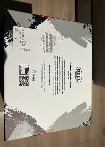 Pierre Gasly PSG 1/2 imzalı bell helmet - Görsel 6