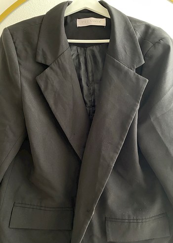 42 Beden Siyah Kadın Blazer Ceket