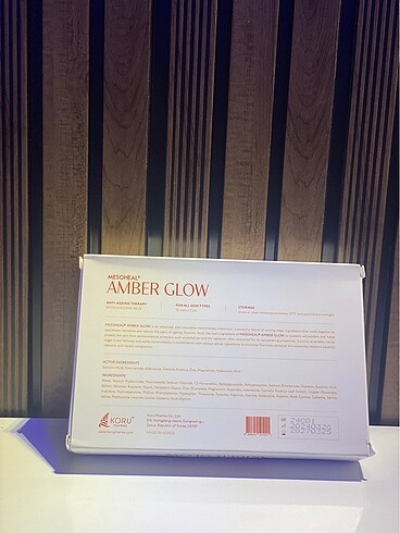  Beden AMBER GLOW(YAŞLANMA KARŞITI)