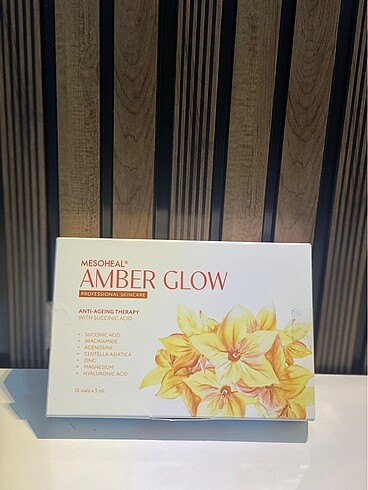 Diğer Amber Glow 1 adet fıyatıdır 5 ml