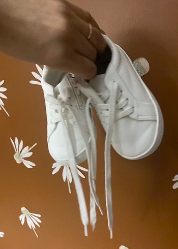 Zara Beyaz Çocuk Spor Ayakkabı - Görsel 3