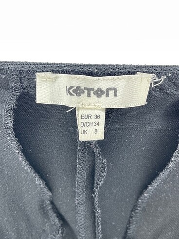 36 Beden siyah Renk Koton Kumaş Pantolon %70 İndirimli.