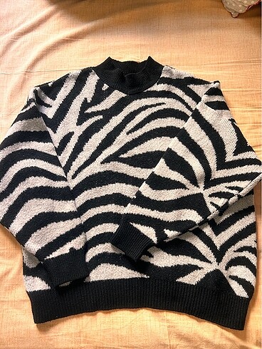 Zebra desen kazak