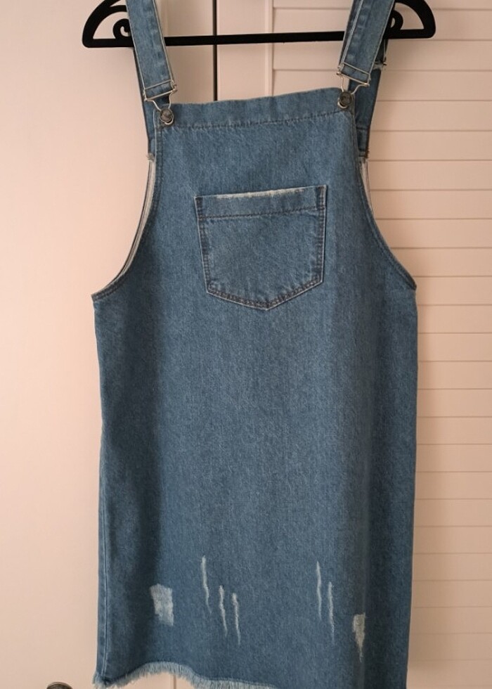 Kot etekli salopet - Görsel 2