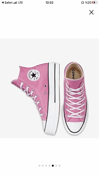 37,5 Beden pembe Renk Converse