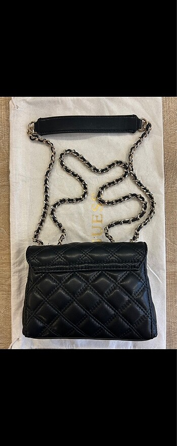 Guess Giully Mini Zincirli Çanta - Görsel 7