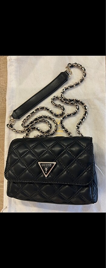 Guess Giully Mini Zincirli Çanta - Görsel 5