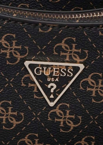 Guess Kahverengi Desenli Omuz Çantası - Görsel 4