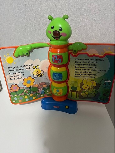 Beden Fisher price eğitici tırtıl