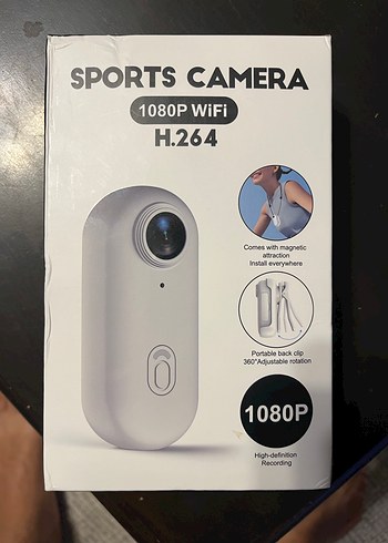 1080P WiFi Spor Kamerası H.264 Teknolojisi