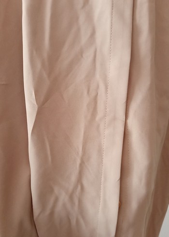 Bej Uzun Kollu Kadın Bornoz - Görsel 3