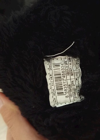 Erkek Siyah Lastik Goth Botlar - Görsel 5