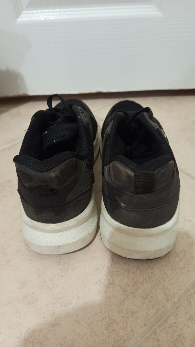 Siyah Bağcıklı Kadın Spor Ayakkabı - Görsel 3