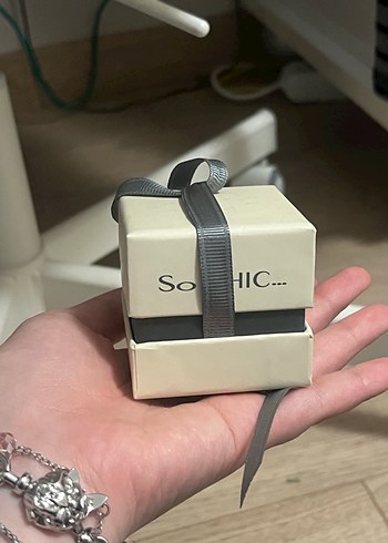 So Chic gümüş kolye - Görsel 2