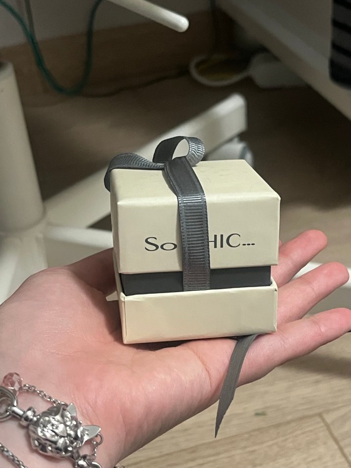 So Chic gümüş kolye - Görsel 2