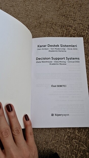 Beden Karar Destek Sistemleri akademik derleme Özel Sebetçi
