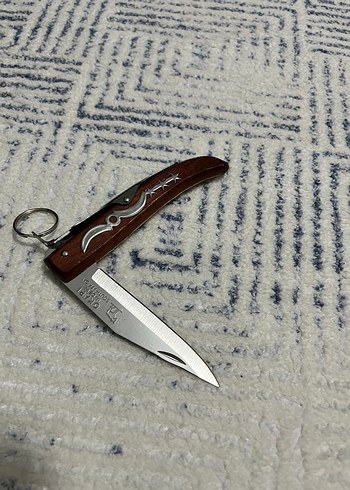 Kahverengi Ahşap Saplı Katlanır Çakı - Görsel 2