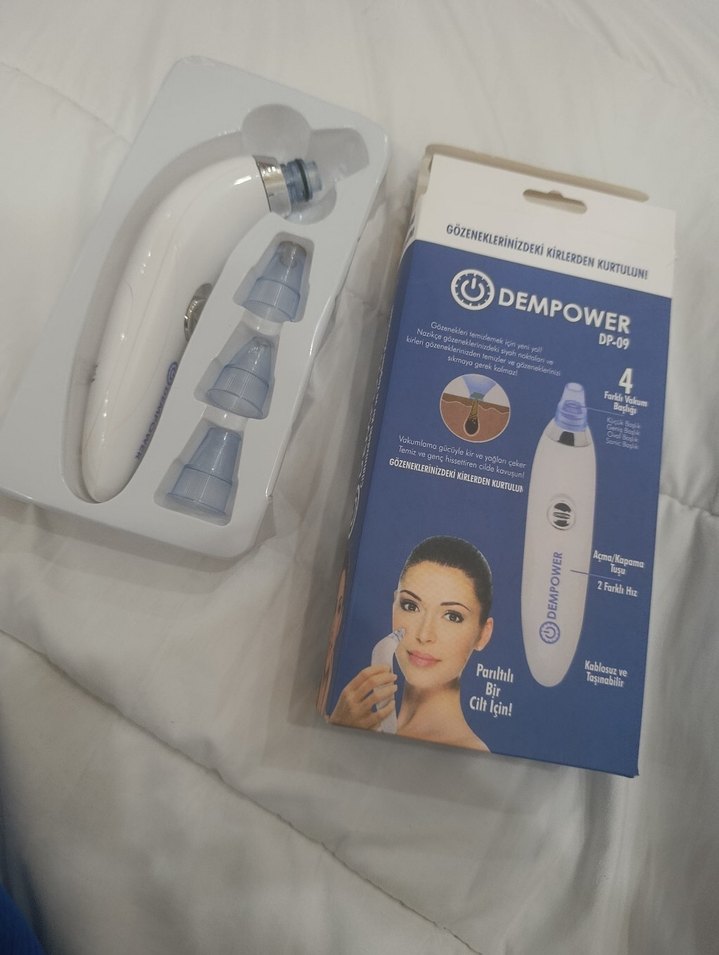 Dempower Gözenek Temizleme Cihazı Beyaz - Görsel 3