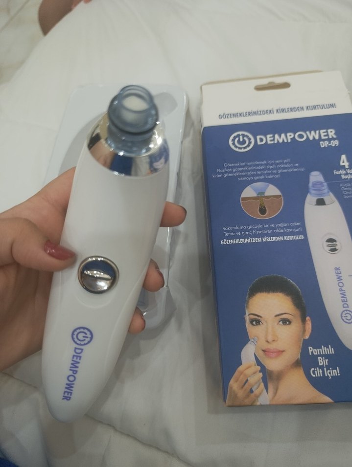 Dempower Gözenek Temizleme Cihazı Beyaz - Görsel 2