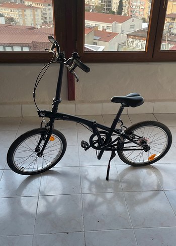 Katlanabilir Siyah BTWIN Bisiklet - Görsel 2