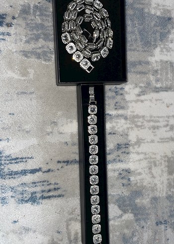 Iced out kolye ve bileklik - Görsel 2