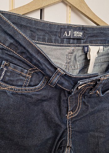 Armani Jeans Koyu Mavi Denim Jean