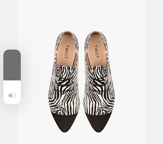 Twist zebra ayakkabı