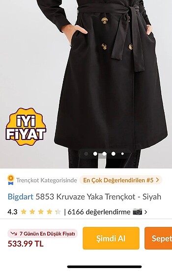 s Beden Yazlık trençkot
