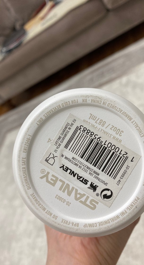 Stanley Beyaz Termos Şişe - Görsel 3