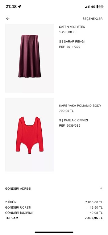 Kırmızı body