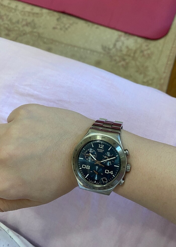 Swatch çelik saat - Görsel 4