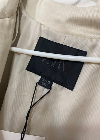 Bej Uzun Süet Kadın Trençkot - Görsel 6