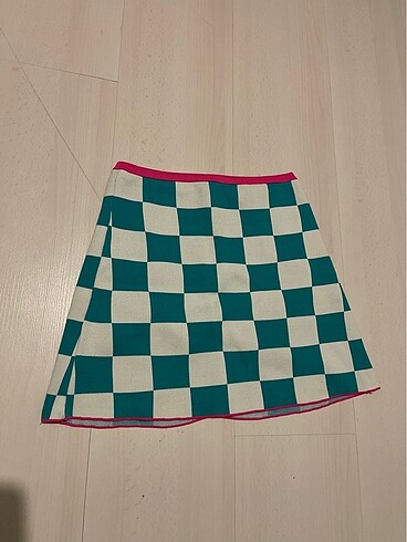 zara desenli etek