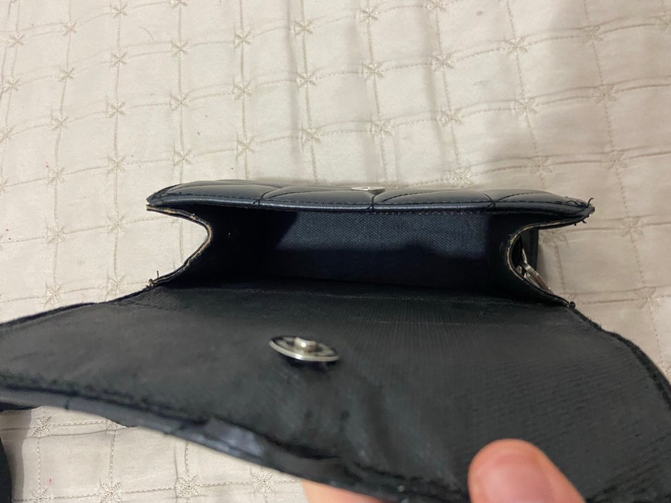 Klasik Siyah Deri Kadın Çanta - Görsel 4