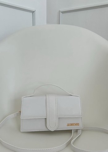 Jacquemus Beyaz Deri Kadın Çanta