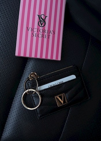 Victoria s Secret Victoria's Secret Kadın Pembe Deri Cüzdan