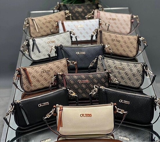 Beden çeşitli Renk Guess çanta