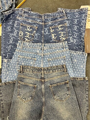 Chanel Chanel jean kot pant