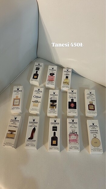 İthal 45ml parfüm