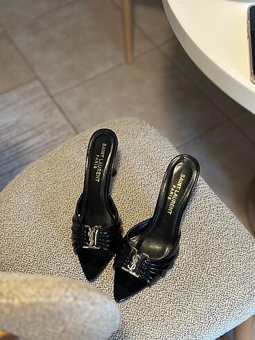 Ysl topuklu terlik