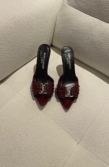 Ysl topuklu terlik