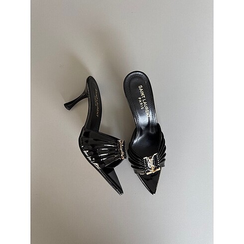 Ysl topuklu terlik