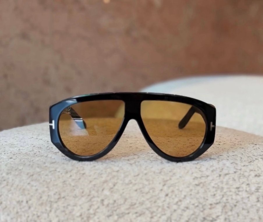 Bej Transparan Kadın Gözlüğü - Görsel 3