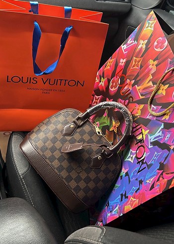 Kahverengi Deri Kadın Çanta - Louis Vuitton