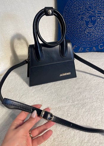 Jacquemus Siyah Deri Kadın Omuz Çantası