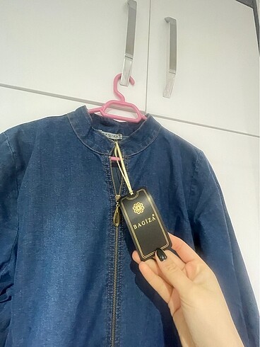 40 Beden Jean Elbise Ceket Pardesü