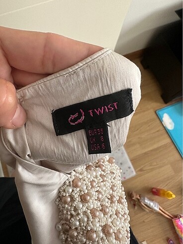 36 Beden Twist elbise