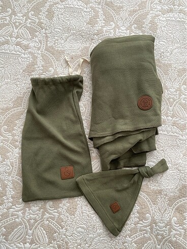  Beden haki Renk Ilays Beauty Esnek Wrap Sling Haki