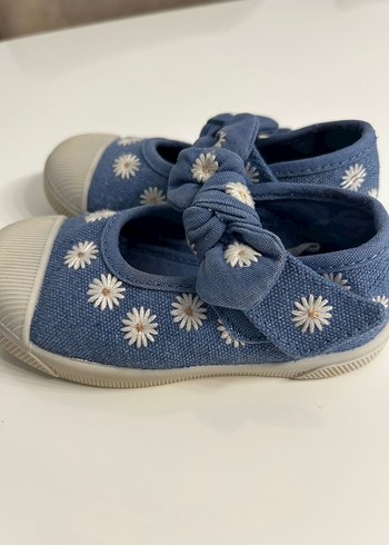 Zara Baby Çiçekli Babet - Görsel 2